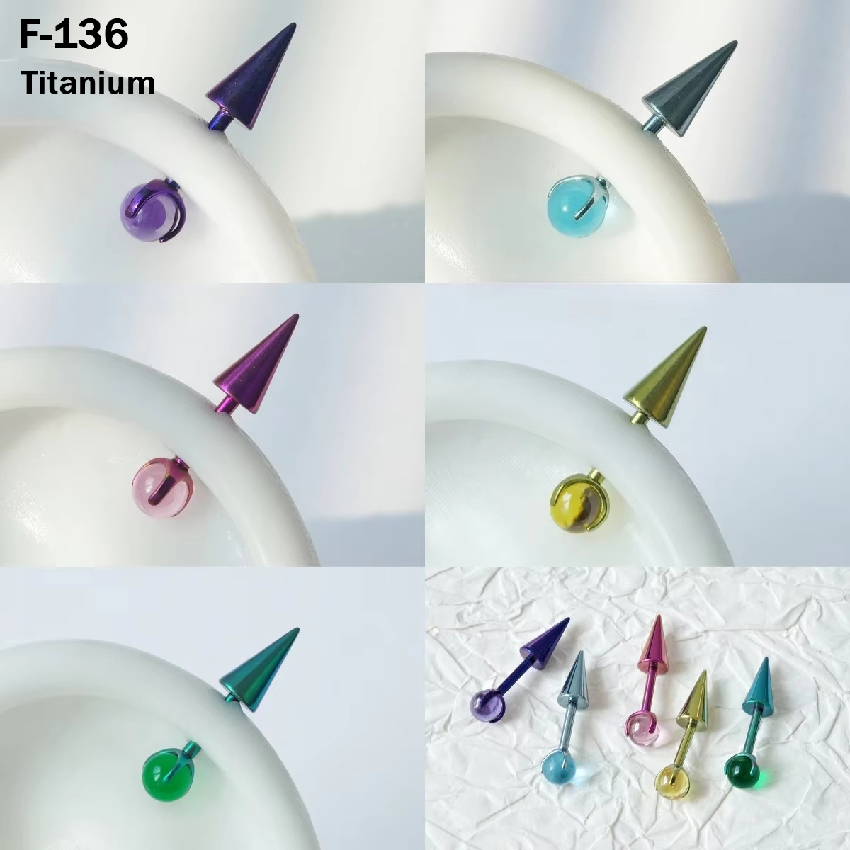 Street Fashion Earrings - INS 스타일 유니크 더블 스트리트 트렌드