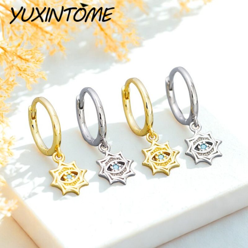 Street Fashion Earrings - 925 스털링 실버 니들 레트로 클래식