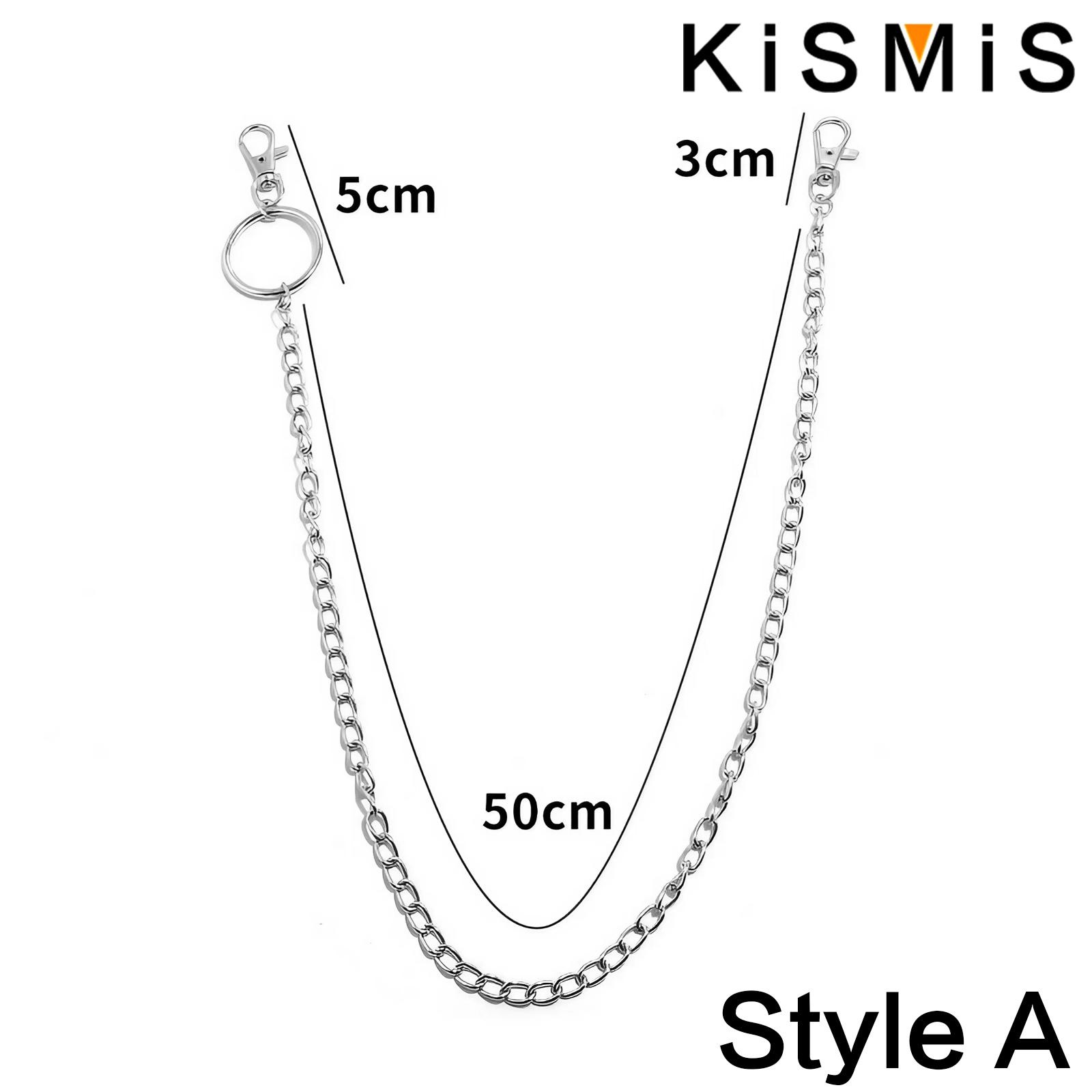 KISMIS 1PC 펑크 스트리트 키 체인 바지 바지  - Street Fashion Jewelry 리뷰 및 가격