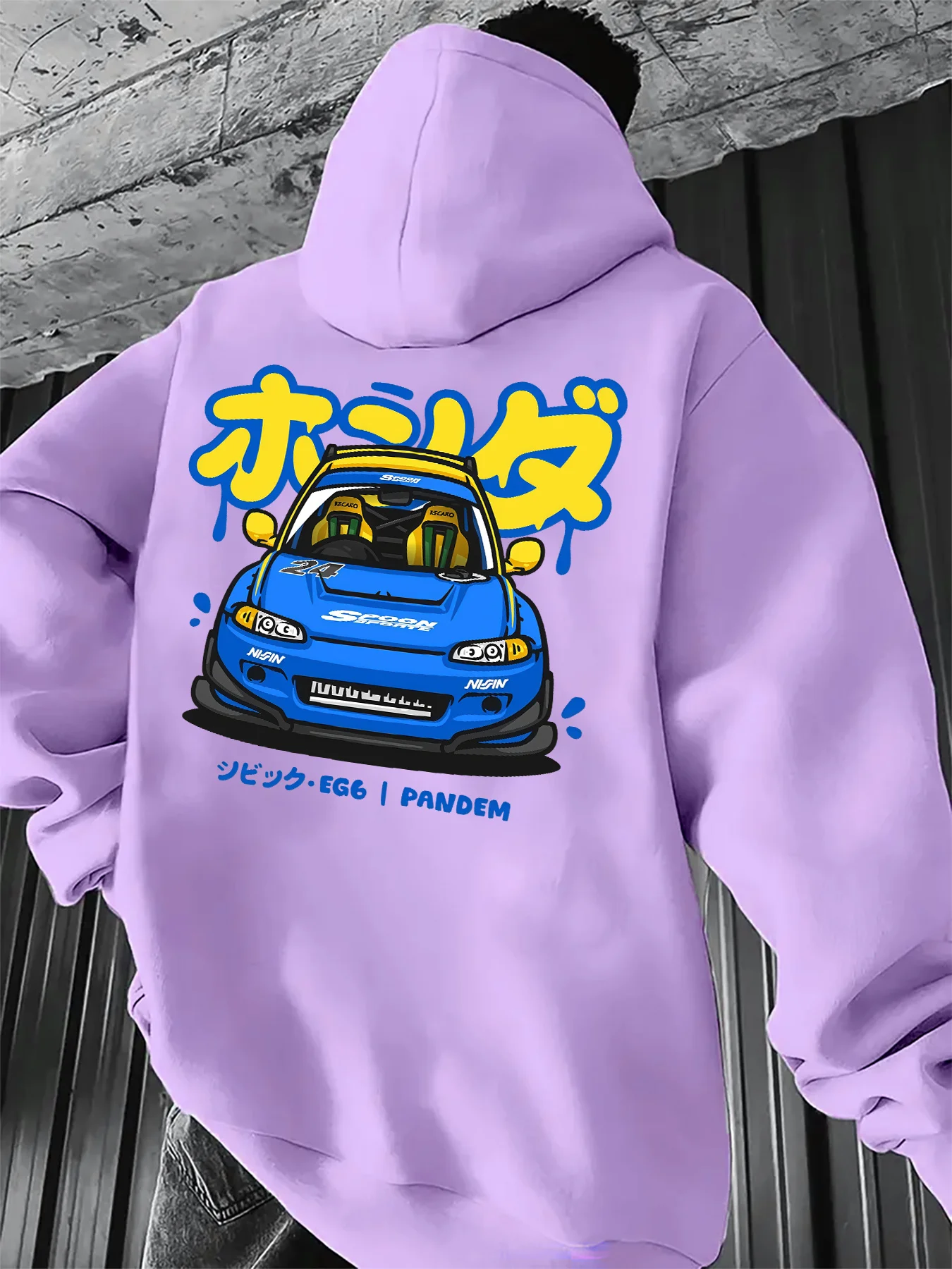 빈티지 JDM 드리프트 레이싱카 일본 그래피티 텍스트  - Street Fashion Culture 리뷰 및 가격