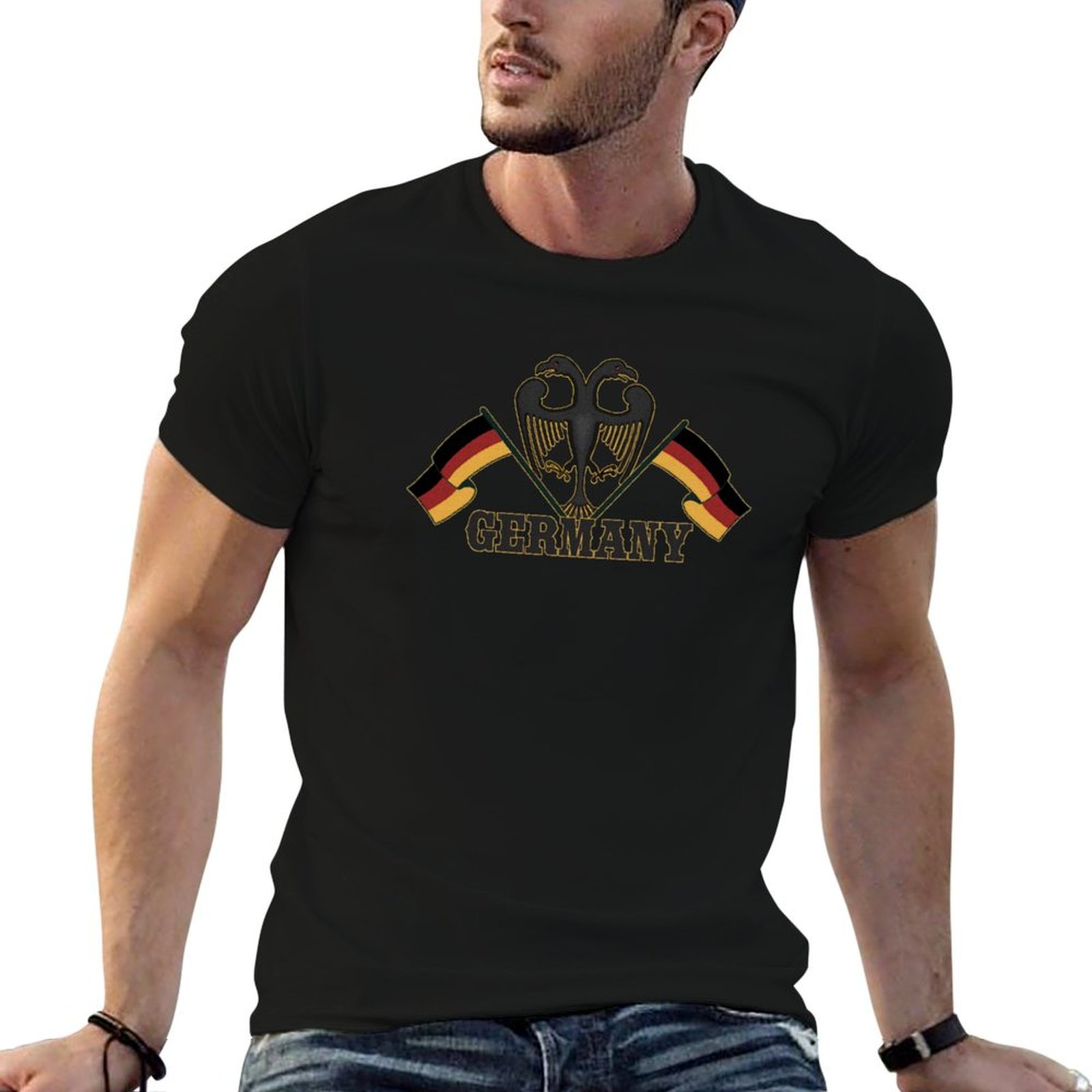 독일 국기, 독일 애국 선물 티셔츠 스트리트 패션 캐주 - Street Fashion Germany 리뷰 및 가격