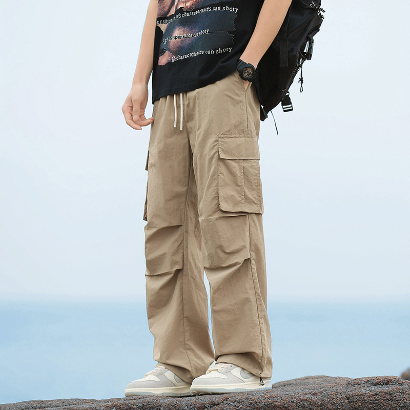 남성용 루즈핏 카고 팬츠 한국 패션 스트리트웨어 남성  - Cargo Pant Wide 리뷰 및 가격