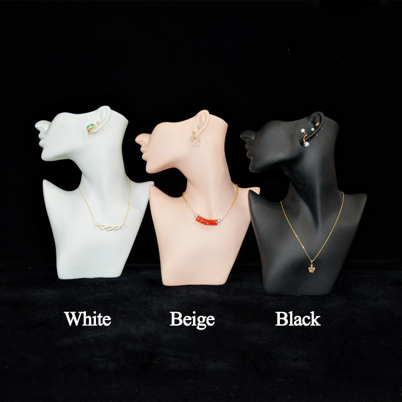 흰색 반쪽 얼굴 마네킹 헤드 쥬얼리 디스플레이 스탠드  - Street Fashion Earrings 리뷰 및 가격