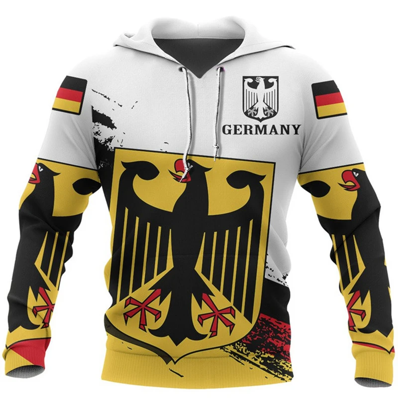 독일 국기 디자인 패턴 후드티 남녀 공용 스트릿 3D  - Street Fashion Germany 리뷰 및 가격