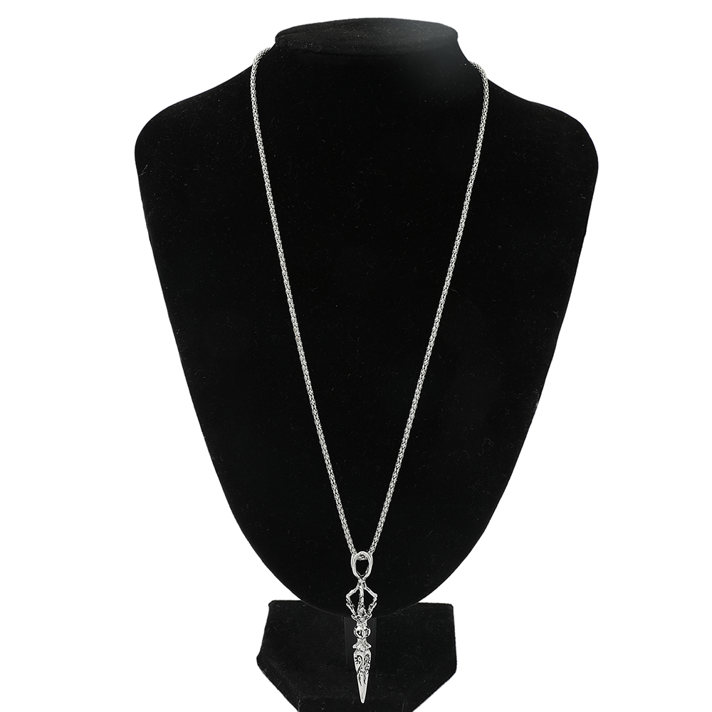 빈티지 펑크 스타일 악마를 백로치는 절구기 목걸이, 개 - Street Fashion Jewelry 리뷰 및 가격