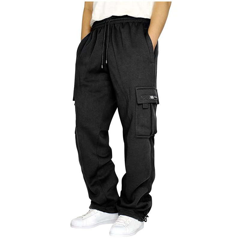 가을 겨울 패션 캐주얼 남성 스웨트팬츠 솔리드 컬러 멀 - Cargo Pant Wide 리뷰 및 가격