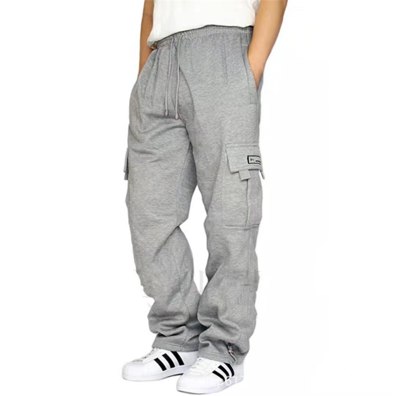 가을 겨울 패션 캐주얼 남성 스웨트팬츠 솔리드 컬러 멀 - Cargo Pant Wide 리뷰 및 가격