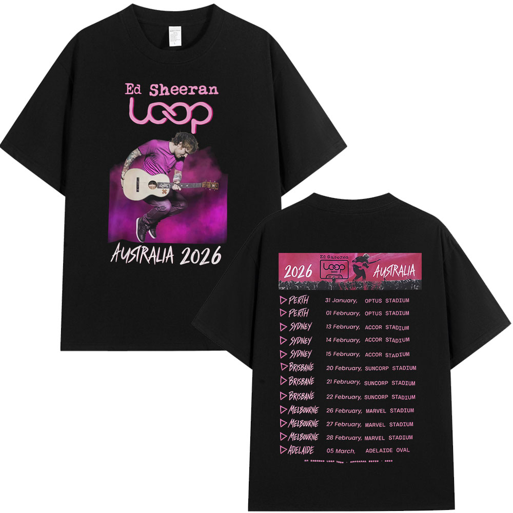 Ed Sheeran Loop Tour Australia - Street Fashion Australia 리뷰 및 가격