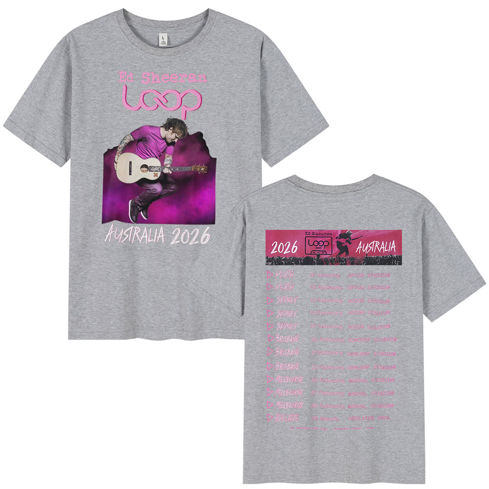 Ed Sheeran Loop Tour Australia - Street Fashion Australia 리뷰 및 가격