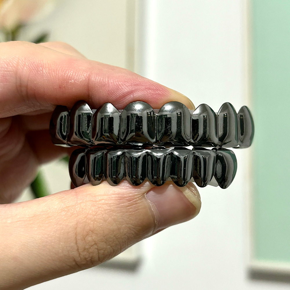 YOUNGX 상하부 스무스 블랙 컬러 티스 그릴즈 브레 - Street Fashion Jewelry 리뷰 및 가격