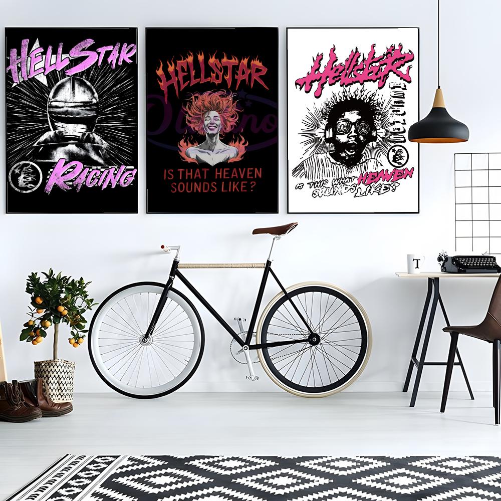Edgy Street 브랜드 패션 로고 H-Hellst - Street Fashion Wallpaper 리뷰 및 가격