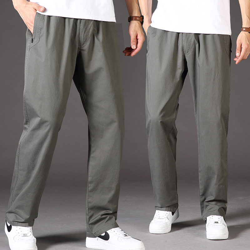 남성용 캐주얼 카고 팬츠, 루즈핏, 용수철 가을, 면  - Cargo Pant Wide 리뷰 및 가격