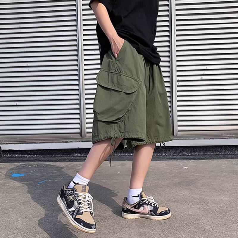 남성 캐주얼 크롭 팬츠 2026 여름 남성용 아메리칸  - Cargo Pant Wide 리뷰 및 가격