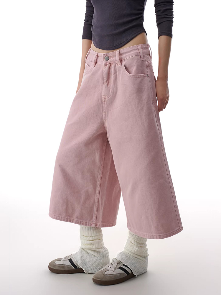 REDDACHiC 핑크 카고 진 반바지 여성 여름 조츠 - Cargo Pant Wide 리뷰 및 가격