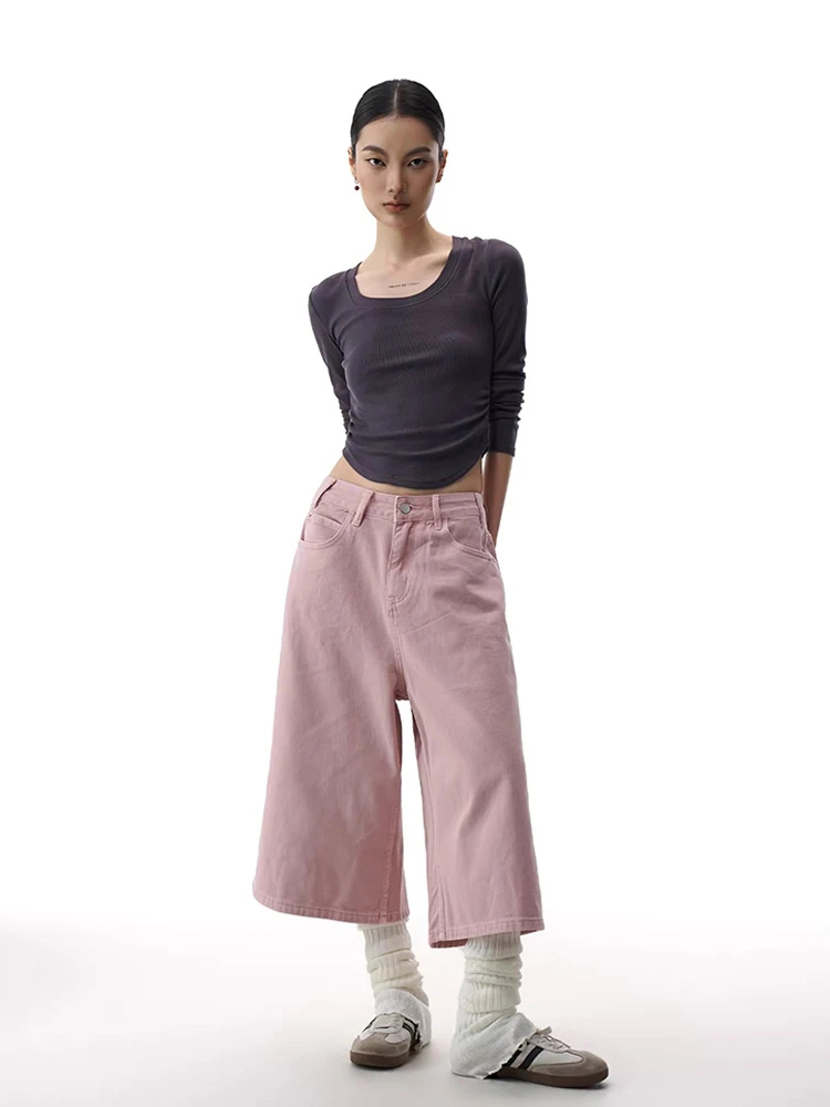 REDDACHiC 핑크 카고 진 반바지 여성 여름 조츠 - Cargo Pant Wide 리뷰 및 가격
